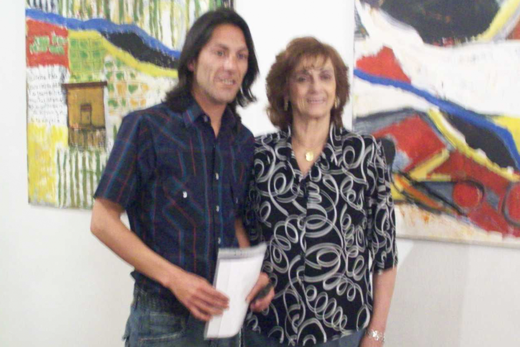 Presentación en Casa Burgos del libro “Oscar o el Guardapolvo blanco” San Rafael, Mendoza.